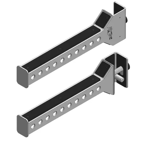 Height-Adjusting Spotter Arms